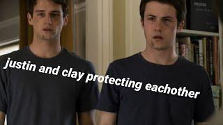 Justin and Clay protecting eachother for 2 min (s2)