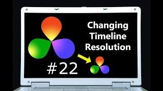 How To Change The Timeline Resolution In DaVinci Resolve