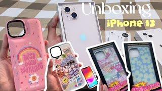 Unboxing My New Phone : iPhone 13 (128 GB) Pink in 2024 | Set up & Accessories 