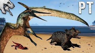 ANGRIFF auf BABY-DINOS am Strand ️🩸 Überleben als PTERANODON  - The Isle