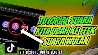 Tutorial suara "WULAN" yang viral di tiktok - tiktok tutorial