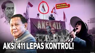 TABIR DALANG AKSI 411 TERUNGKAP !! KECURIGAAN BENDERA "MENGUAT" SAAT ORASI ADILI JOKOWI, FUFUFAFA