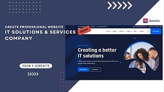IT Solutions and Services Company Website | IT Professional, Freelancer Template | ITechie WP Theme