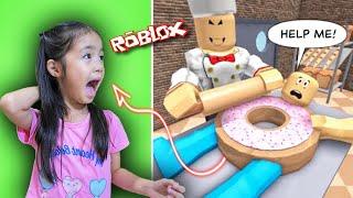 หนี!! เอาชีวิตรอด ร้านขนมปังโดนัท Roblox Bakery Obby | บริ้งค์ไบรท์