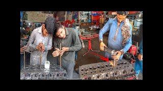 Resurfacing Diesel engine 6 cylinder |valve seat