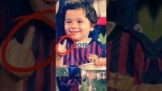 Mateo Messi Evolution #football #shorts