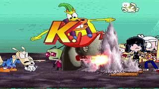 MUGEN Request: Team Lincoln Loud VS Killer Whale (klonoa loquendero yt)