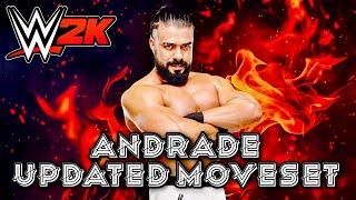 WWE 2K24 | Andrade Updated Moveset + Realistic Base Superstar Settings