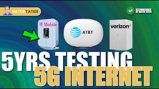 5 Years of 5G Home Internet: T-Mobile, Verizon, AT&T vs. Cable & Fiber