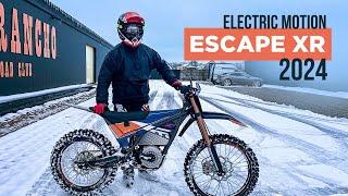 Electric Motion ESCAPE XR 2024 - огляд електромотоцикла!