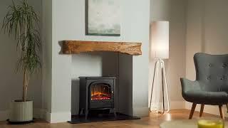 Dimplex Club Optiflame Electric Stove Video