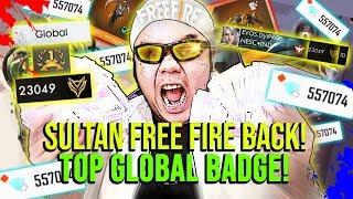 SULTAN ABISIN TOTAL 300 JUTA BUAT TOP GLOBAL BADGE INDONESIA! - Free Fire Indonesia #117