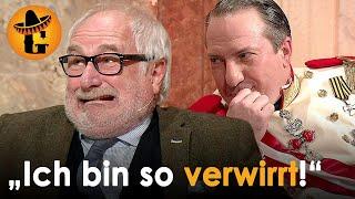 Michael Schottenberg blödelt sich durch kaiserliche Audienz: "Wieso reden wir so?" | Wir sind Kaiser