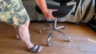 Ergonomic office chair upgrade - Replace chair lifter and wheels