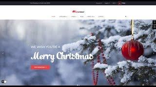 Best PrestaShop Theme for Christmas 2019 | Leo Warm Xmas | Leotheme