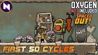 Return to OXYGEN NOT INCLUDED | Optimizing First 50 Cycles | #1 | Lets Play/Walkthrough