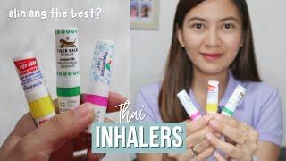 the best thai inhaler! | unboxing & review | poy-sian, tiger balm, peppermint field