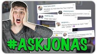 AUF LIVETOUR GEHEN? #ASKJONAS | JustJonas 