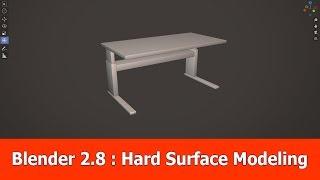 Blender 2.8 Hard Surface Modeling Basics for Beginners