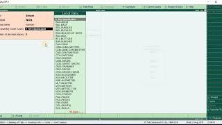 how to create Units of measurement in Tally.ERP9