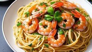 shrimp   recipe //virtual recipes #cooking #shrimp #recipe #animation #virtualreality #spaghetti