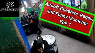 Airsoft Cheaters, Rages, and Funny Moments Caught