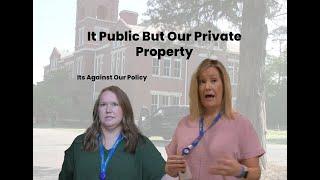 Police Called | It Public But Our Private Property | Wilkes County Georgia School Board
