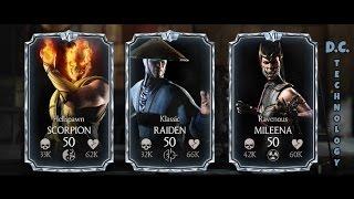 Mortal Kombat X Mobile: GET NEW DIAMOND CHARACTERS !!! UPDATE 1.9 !!!