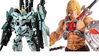 New Gundam, Masters of the Universe Heman Mondo & other figures available at entertainment earth