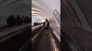 The Deepest Escalator on the Tbilisi Metro