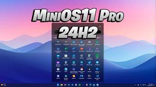 Windows 11 24H2 optimizado / MiniOS11 Pro v2024.06 #windows #minios #gaming