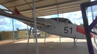 RAAF dehaviland vampire jet on display beverly