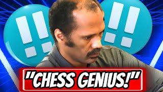 Emory Tate DESTROYS Grandmaster w/ BRUTAL Attacking Chess! (Andrew Tate's Father = Chess GENIUS!)