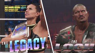 WWE 2K23 My Rise The Legacy & The Lock All Cutscenes (Game Movie)