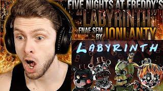 Vapor Reacts #1001 | [SFM] FIVE NIGHTS AT FREDDY'S 6 SONG REMAKE "Labyrinth" by Jonlanty REACTION!!