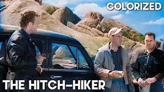 The Hitch-Hiker | COLORIZED | Old Crime Movie | Edmond O'Brien