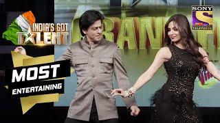 SRK & Malaika Recreate The Magic Of "Chaiyya Chaiyya"| India's Got Talent Season 5|Most Entertaining