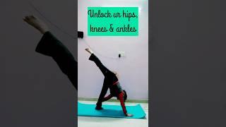 How to unlock hips and glutes exercises?|How to strengthen your knees and ankles for running?|