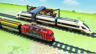 Toy Train Cartoon for Kids | Train Videos LEGO toys toys 2019