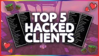 Top 5 Hacked Clients For Minecraft 1.12.2 | The Best Hack / Hacked Client For 2B2T.org & Crystal PVP