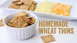 Homemade Wheat Thins Recipe : Season 5, Ep. 9 - Chef Julie Yoon