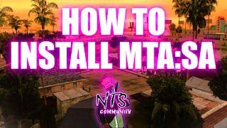 How To Install MTA SA 2022 NTS COMMUNITY