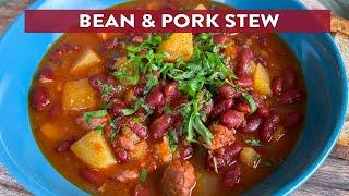 Bean & Pork Stew | The perfect homemade comfort dinner