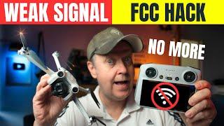 How to FIX Bad Signal by Unlocking FCC Mode on DJI RC / RC2 / RC Pro  2024 HACK - ALL DJI Drones 