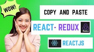 Easy implementation of react-redux in reactjs 