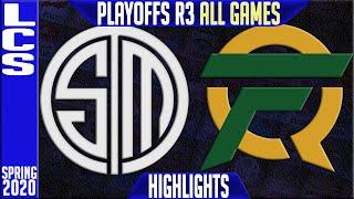 TSM vs FLY Highlights ALL GAMES | LCS Spring 2020 Playoffs Round 3 | Team Solomid vs FlyQuest