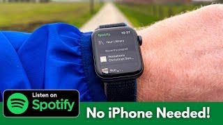 How to use Spotify on Apple Watch without iPhone! - FINALLY!!