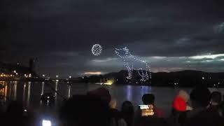 Canada  day in kamloops 2024 fireworks and drone show