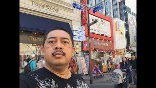 Myeongdong Shopping Street - South Korea Oct 2017