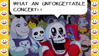 All gags and character movements + encore (UNDERTALE 5th Anniversary Concert Highlights)
